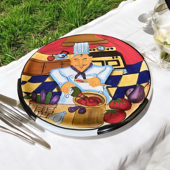 Decorative plate. NO CHIPS OR CRACKS - Picture 2 of 5